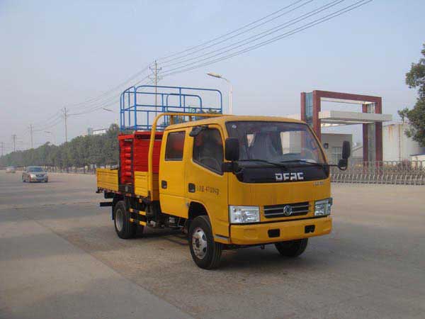 东风10米液压升降高空作业车