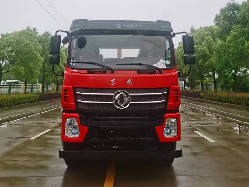 华神后八轮平板车